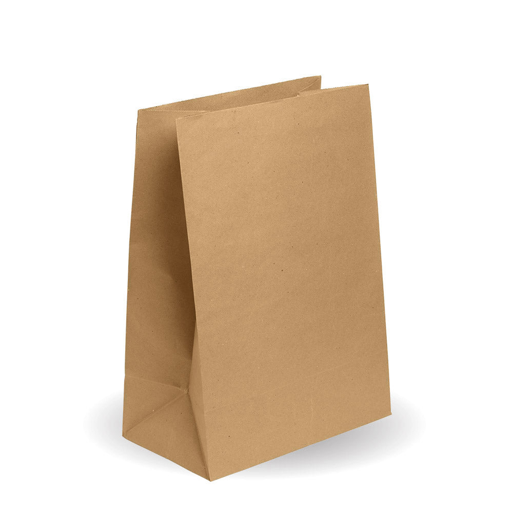 #20 Sos Kraft Paper Bag - 5kg Weight Capacity Self Opening Satchel 