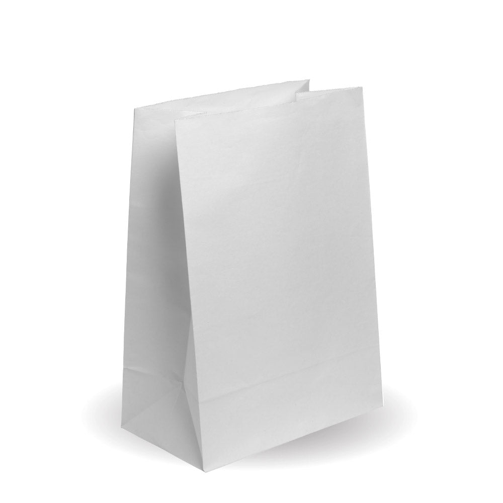 #20 SOS White Paper Bag - 5kg weight capacity Self Opening Satchel ...