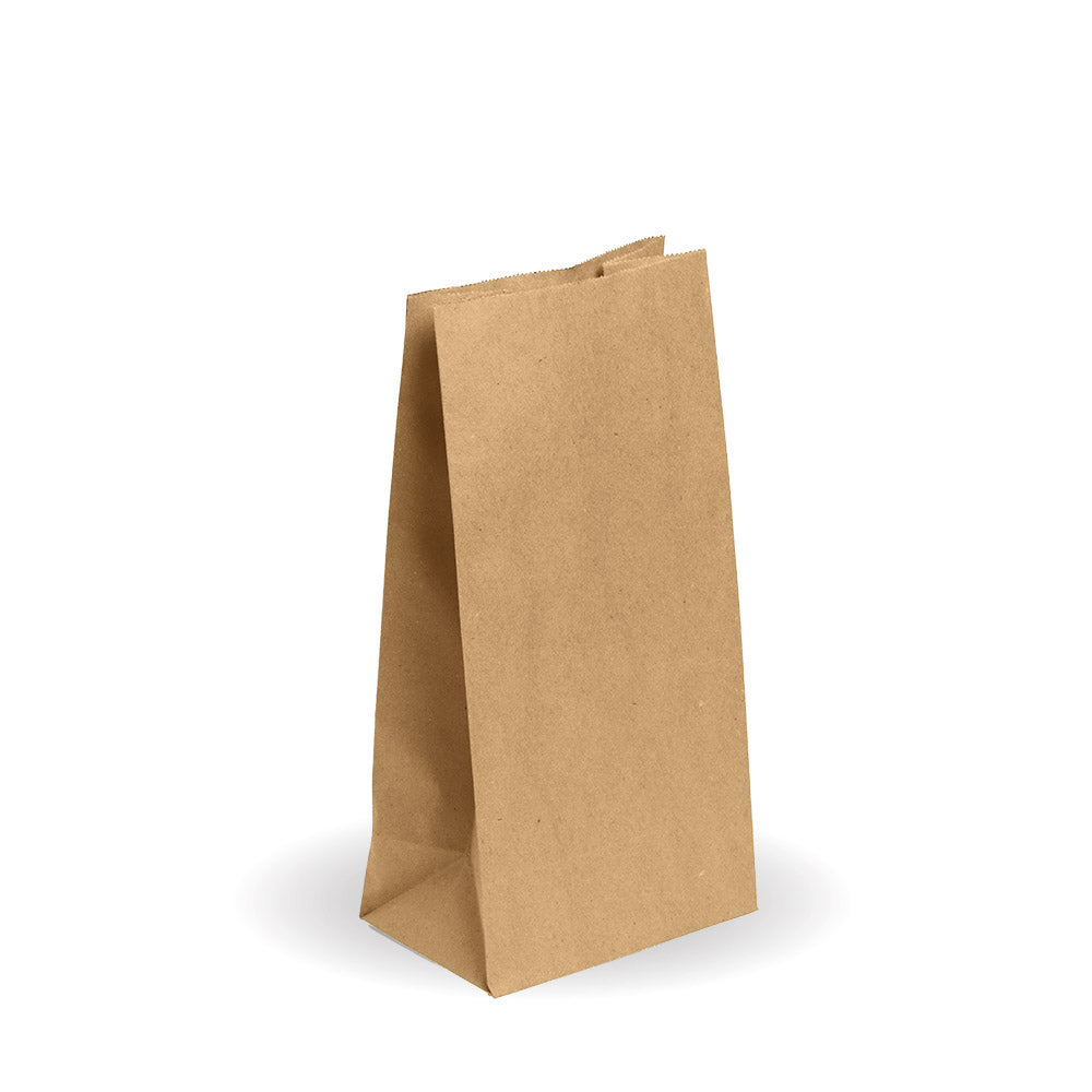 #8 SOS Kraft Paper Bag - 3kg weight capacity Self Opening Satchel ...